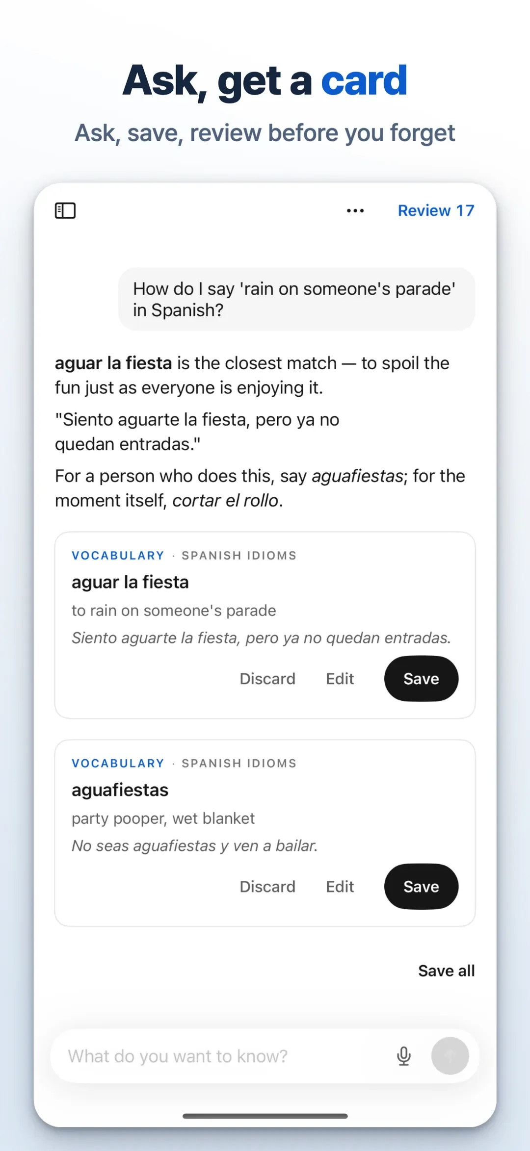Memento screenshot 1